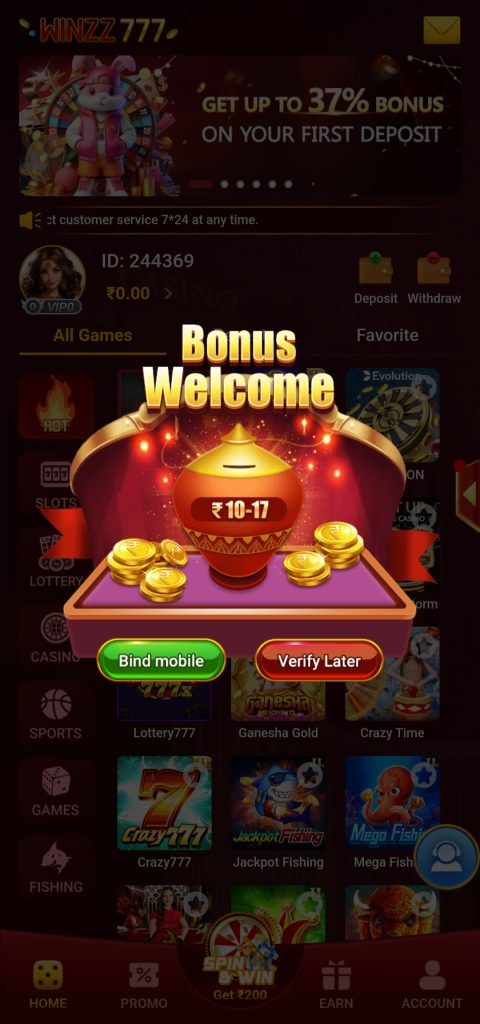 winzz 777 game apk